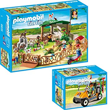 Playmobil zoo soigneur