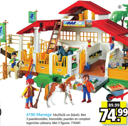 Playmobil country manege intertoys