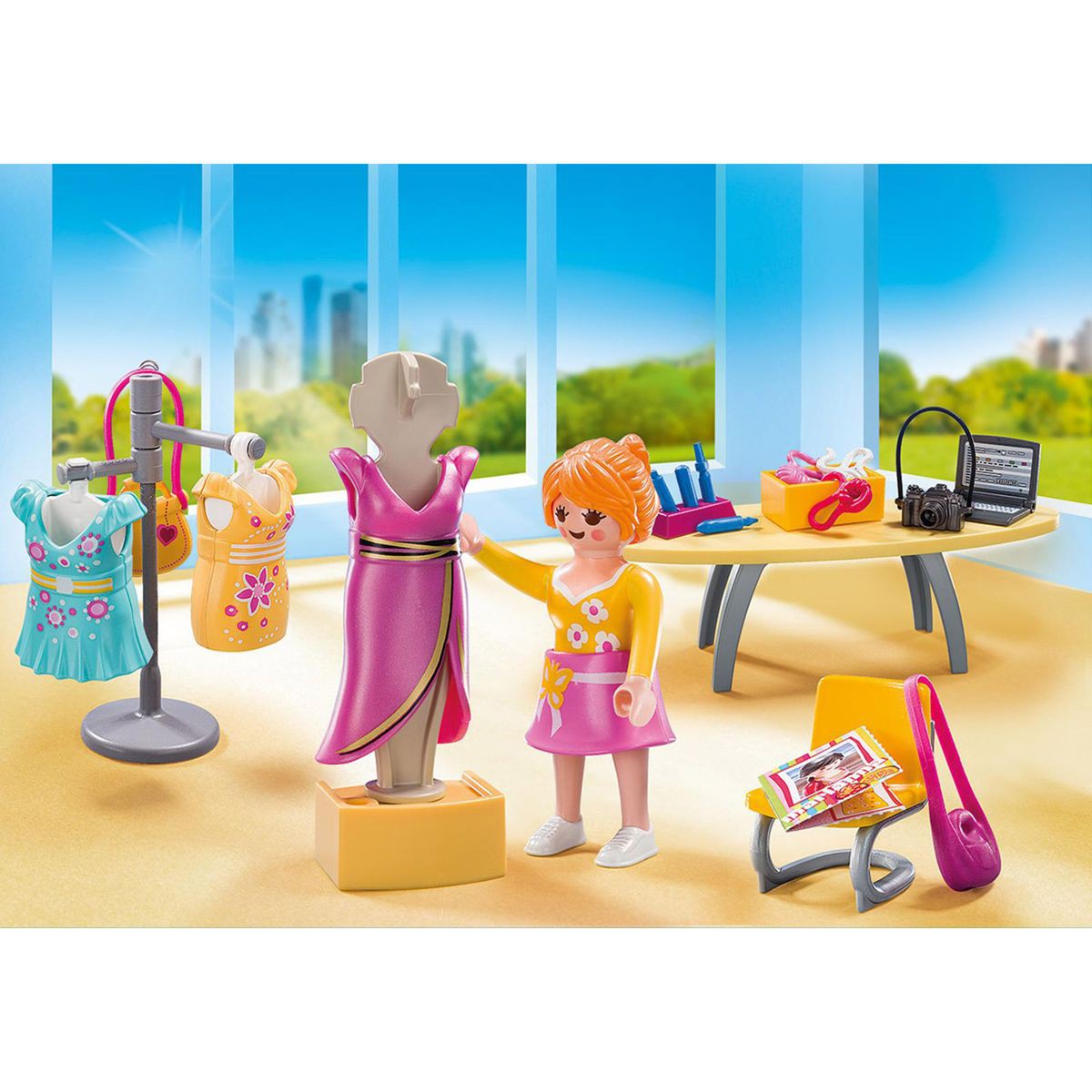 Playmobil city life defile de mode