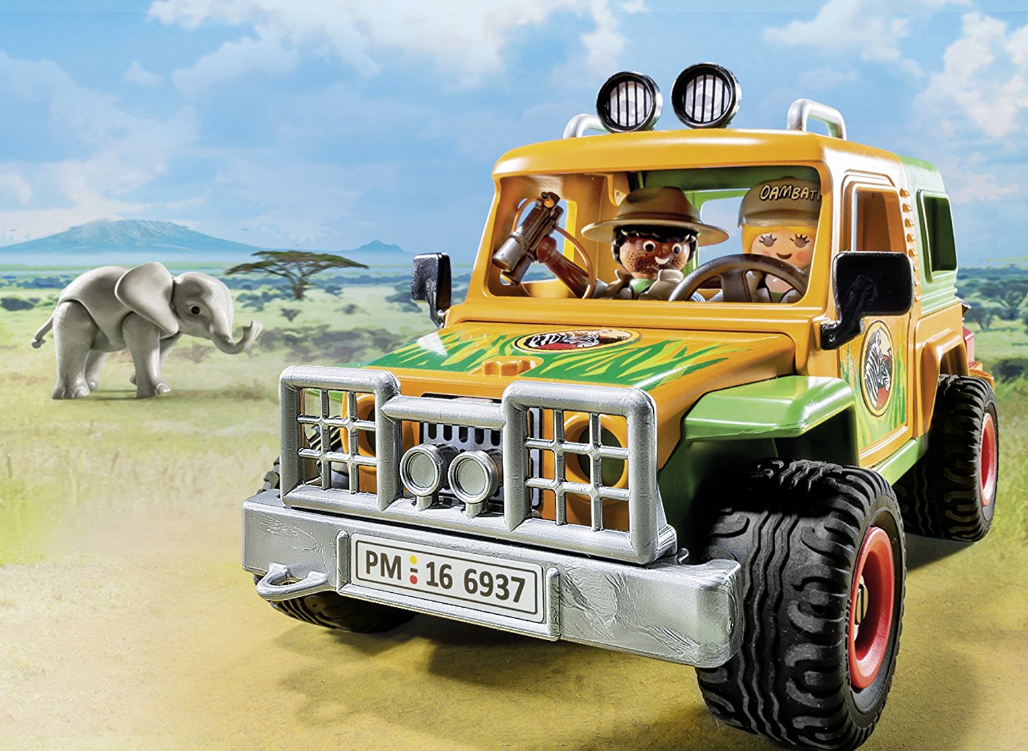 Playmobil soigneur éléphant