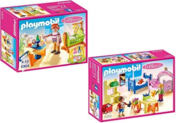 Playmobil - 5304 - la chambre à coucher de bébé