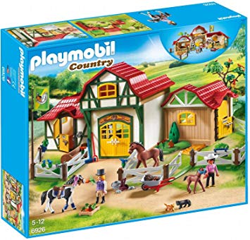 Camion equitation playmobil