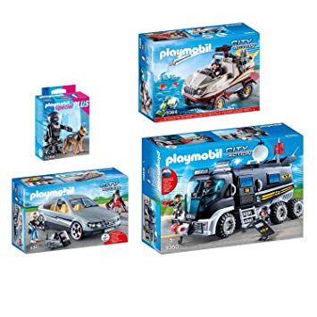 Playmobil unmarked police car