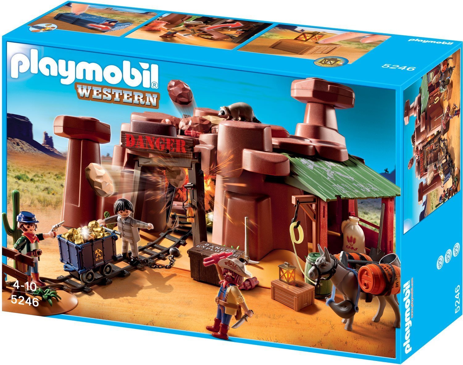 Playmobil cowboy video