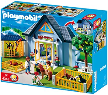 Clinique veterinaire playmobil d'occasion