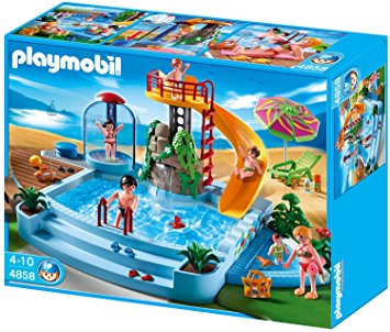 Playmobil en français a la piscine