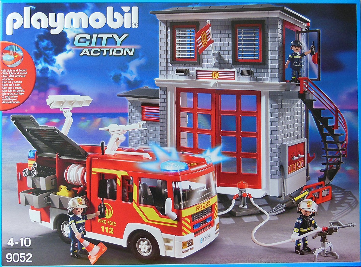 Playmobil pompier amazon