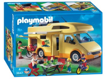 Playmobil camping 5432 pas cher