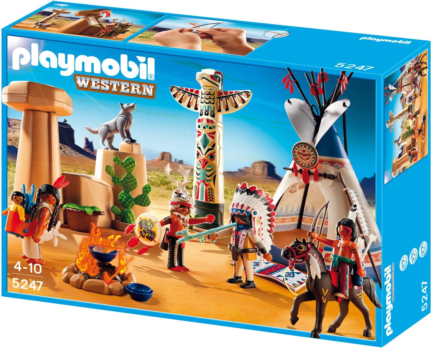 Playmobil adventskalender cowboy