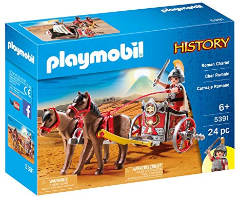 Playmobil cheval romain