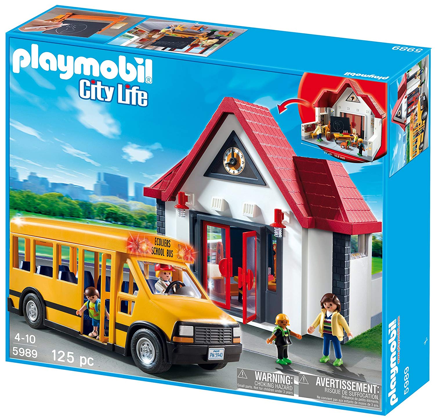 Amazon playmobil school bus