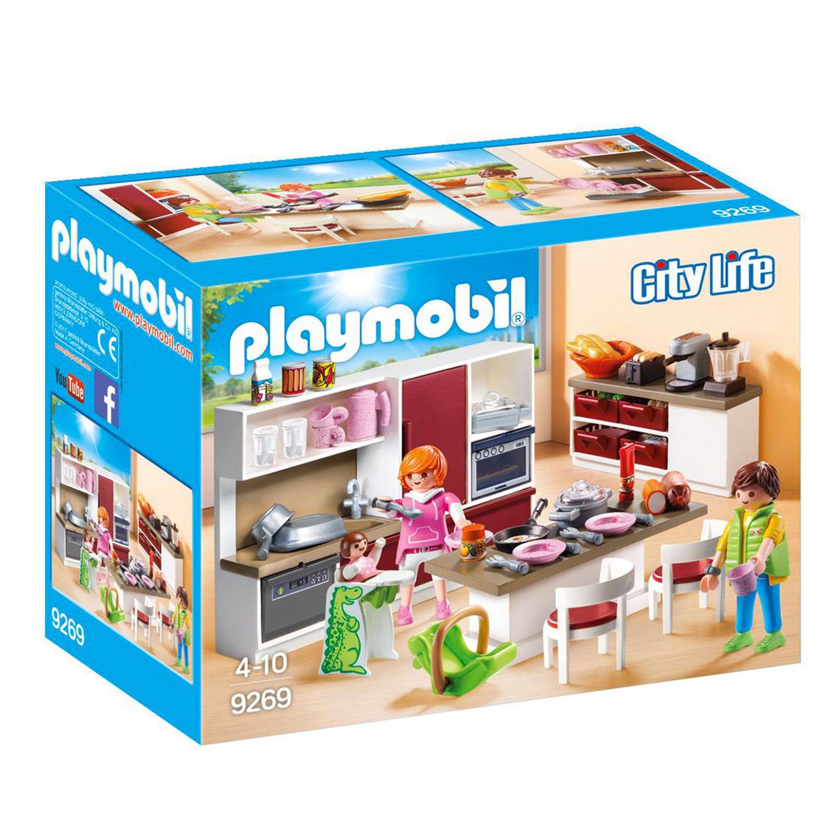 Playmobil la cuisine avec ilot