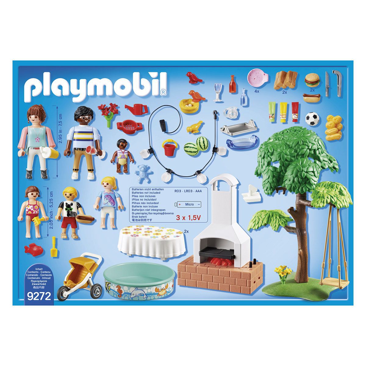 Pied barbecue playmobil