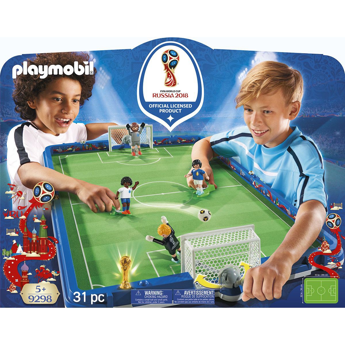 Playmobil foot russie 2018