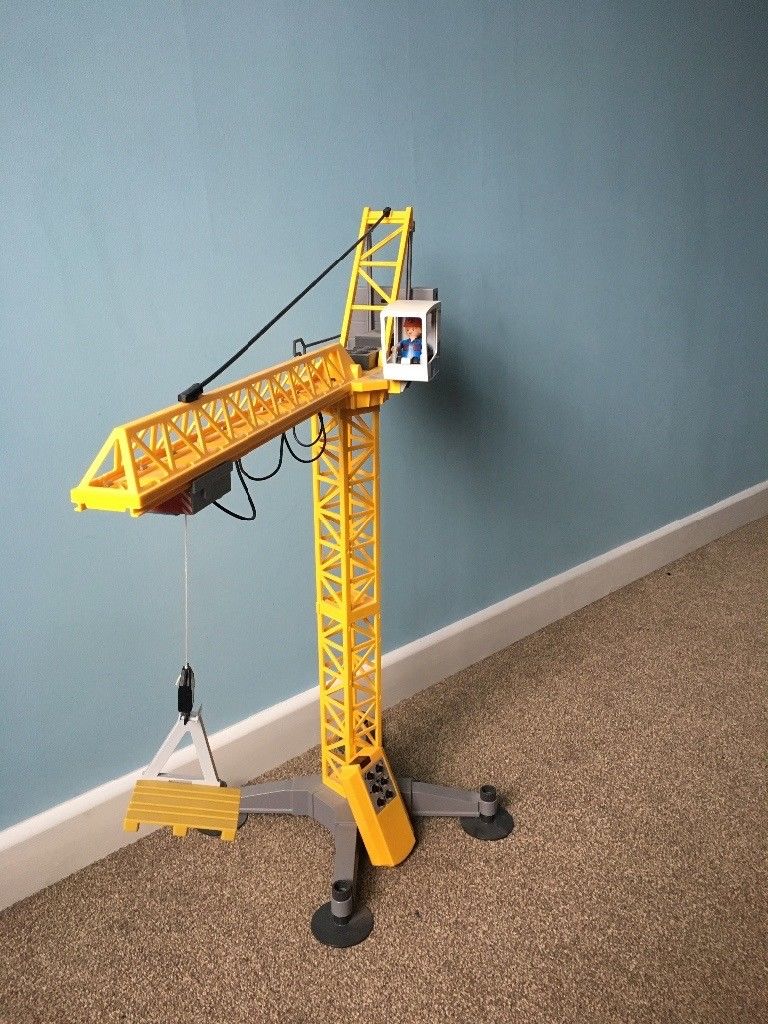 Playmobil city action 5466 large crane with infrared remote control
