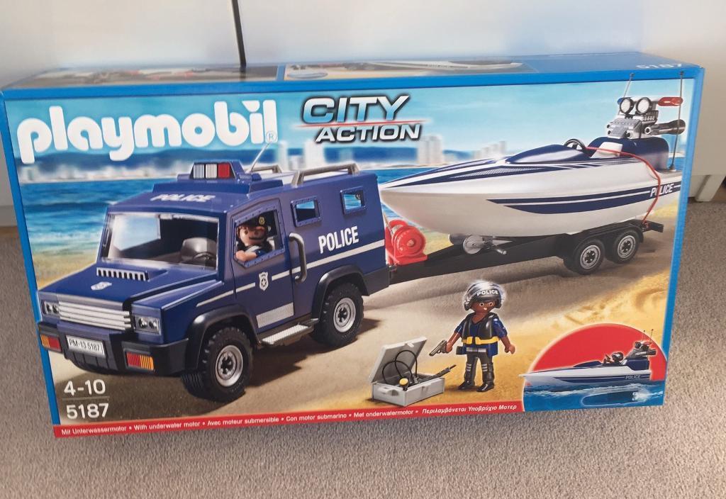 Playmobil police truck