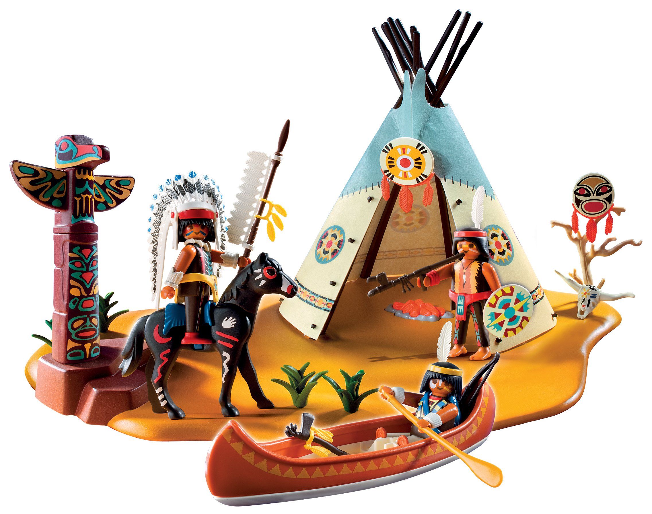 Playmobil indiani e cowboy