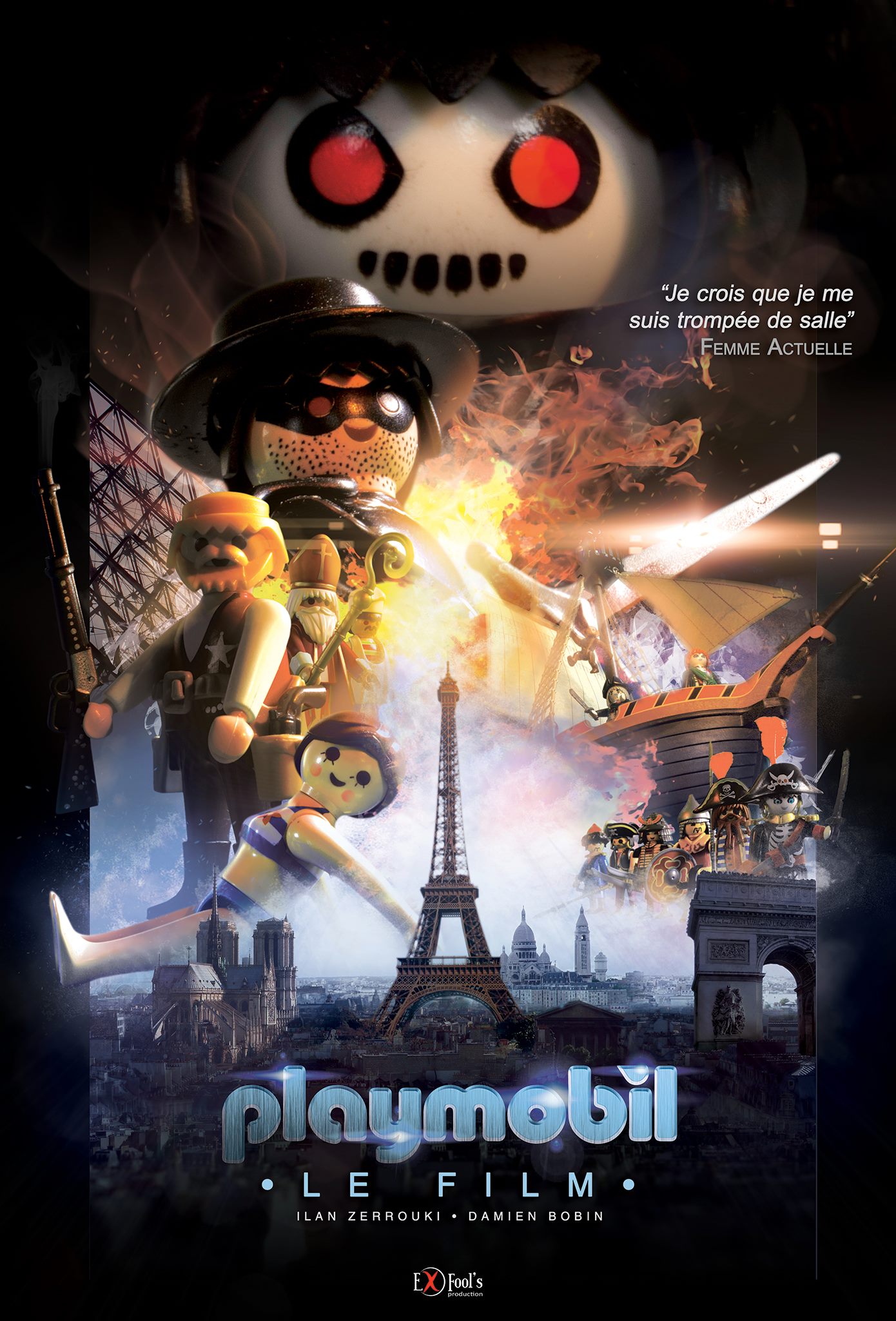 Playmobil astronaute film
