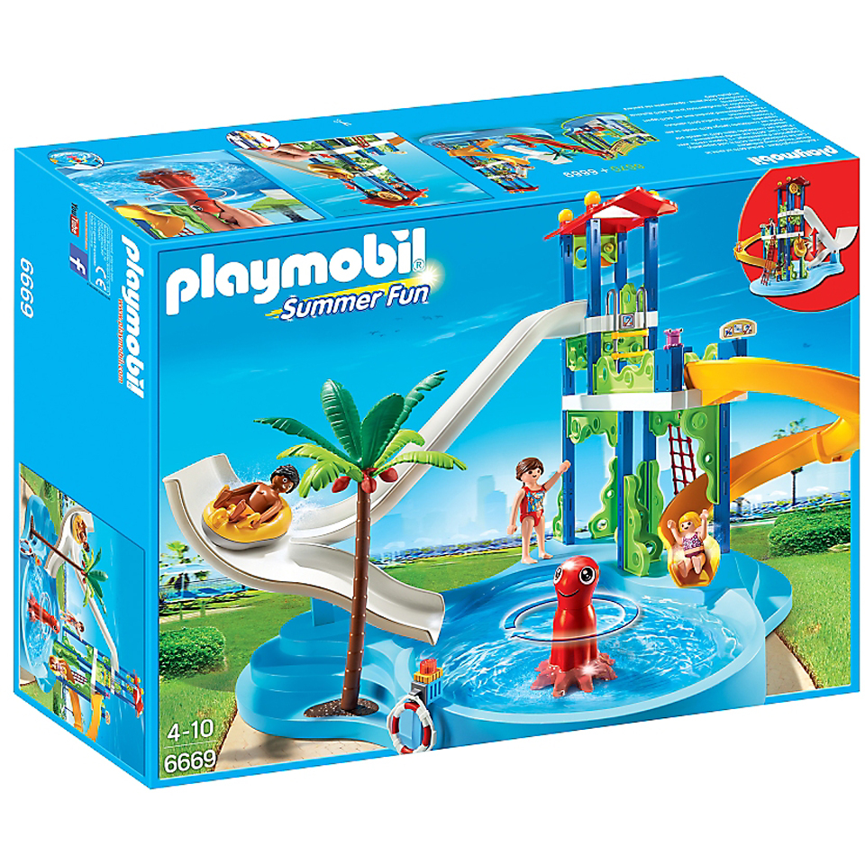 Playmobil parc aquatique carrefour