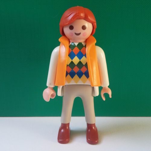 Playmobil cheveux blond