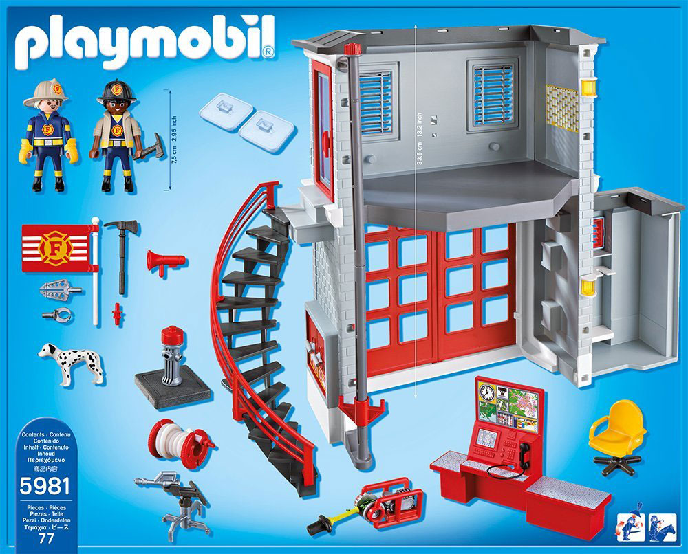 Playmobil city action fire rescue centre
