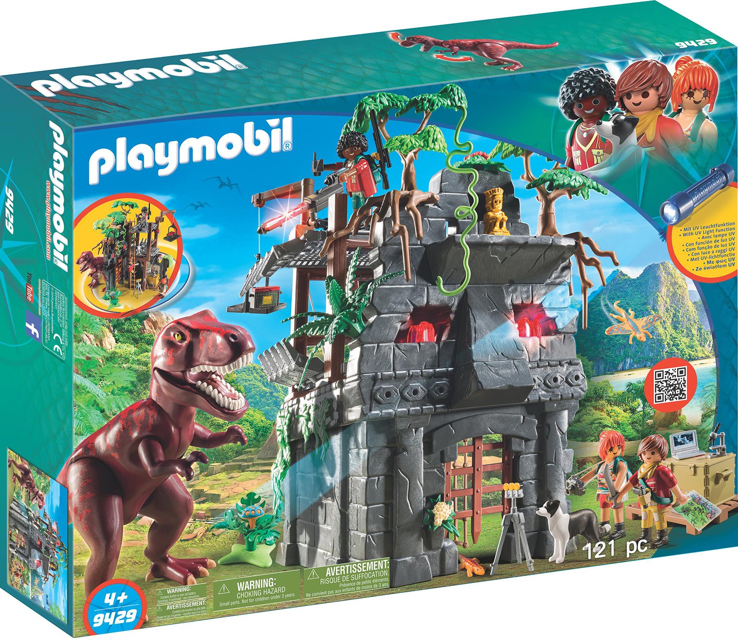 Playmobil dino mit ei