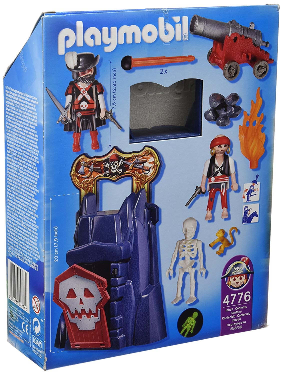 Playmobil pirate rocher