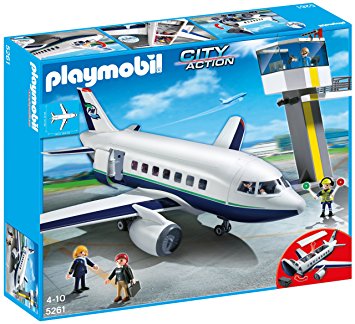 Playmobil - 5338 - jeu - aéroport avec tour de contrôle