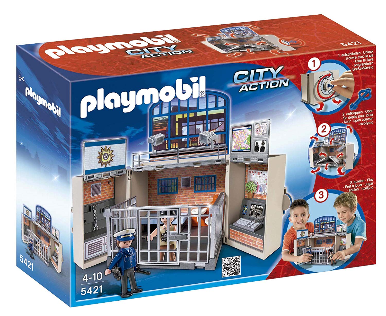 Playmobil action police station