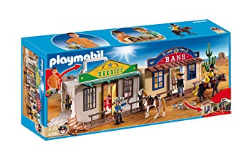 Banque transportable playmobil