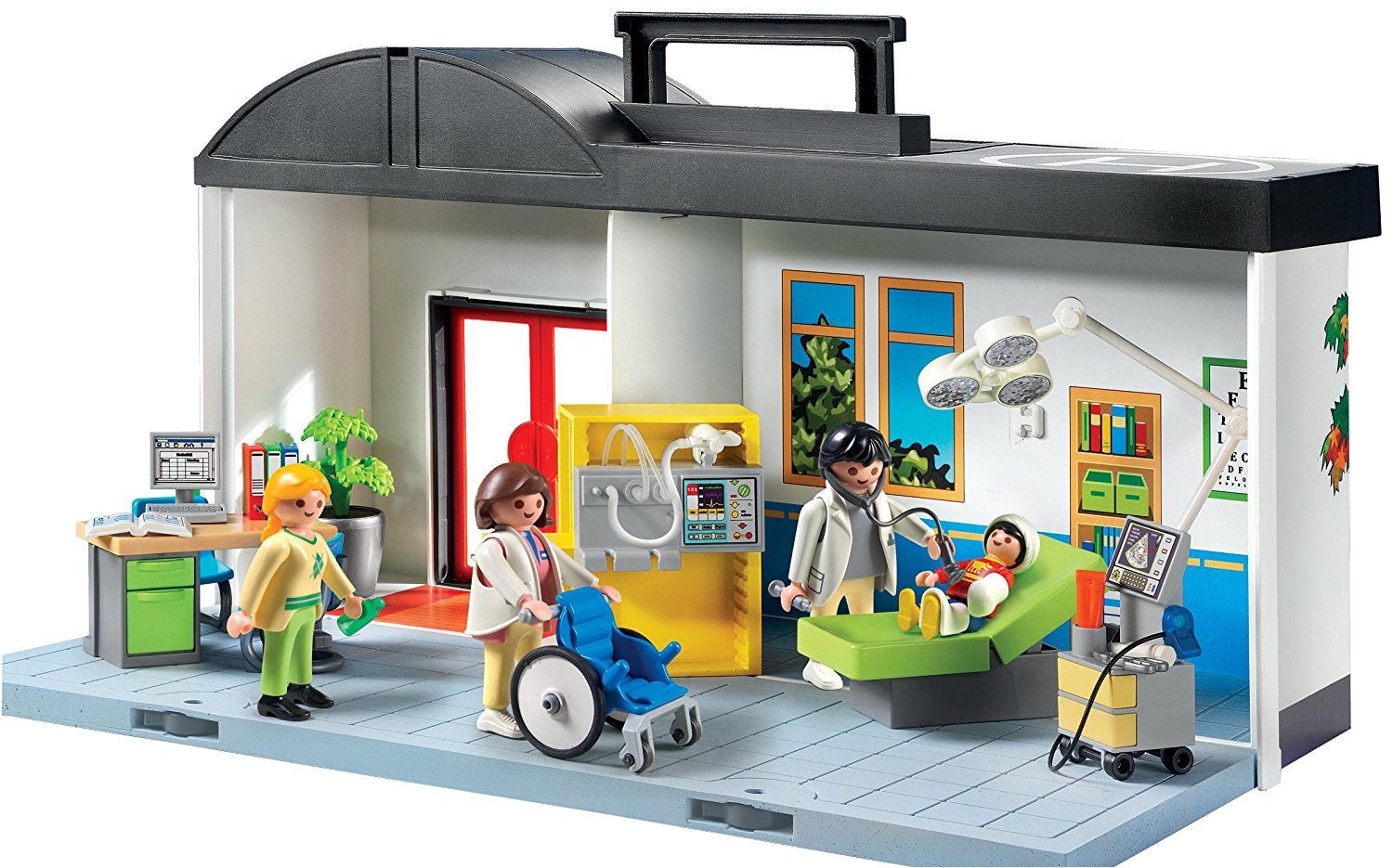 Heliport playmobil hopital