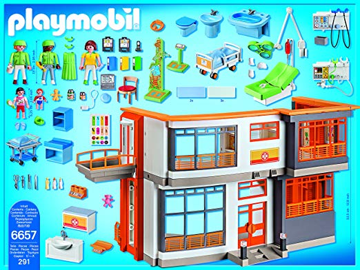 Playmobil hopital pediatrique carrefour
