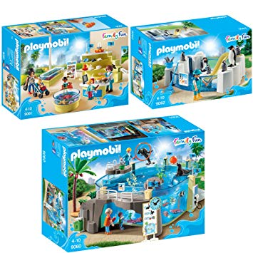 Playmobil set marine aquarium