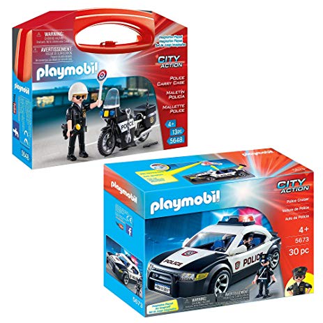 Playmobil city action police amazon