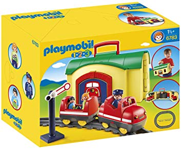 Playmobil police train