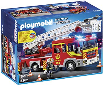 Playmobil city action camion de pompier