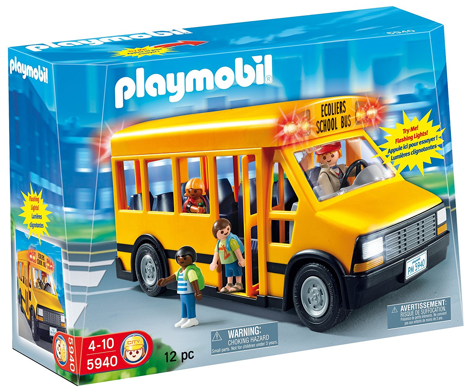 Playmobil city life school bus