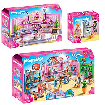 Playmobil city life cafe cupcake