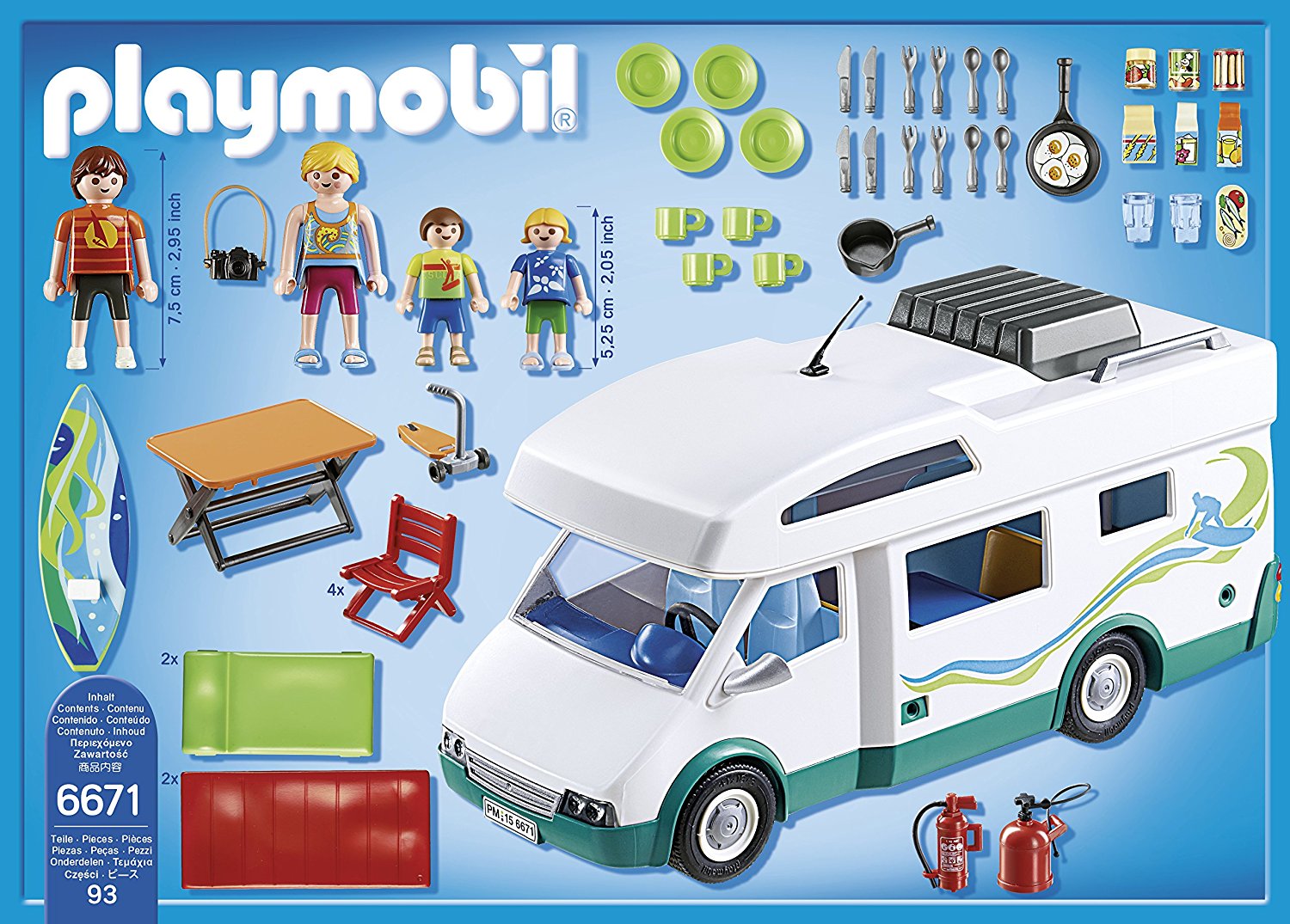 Camping car hotel playmobil