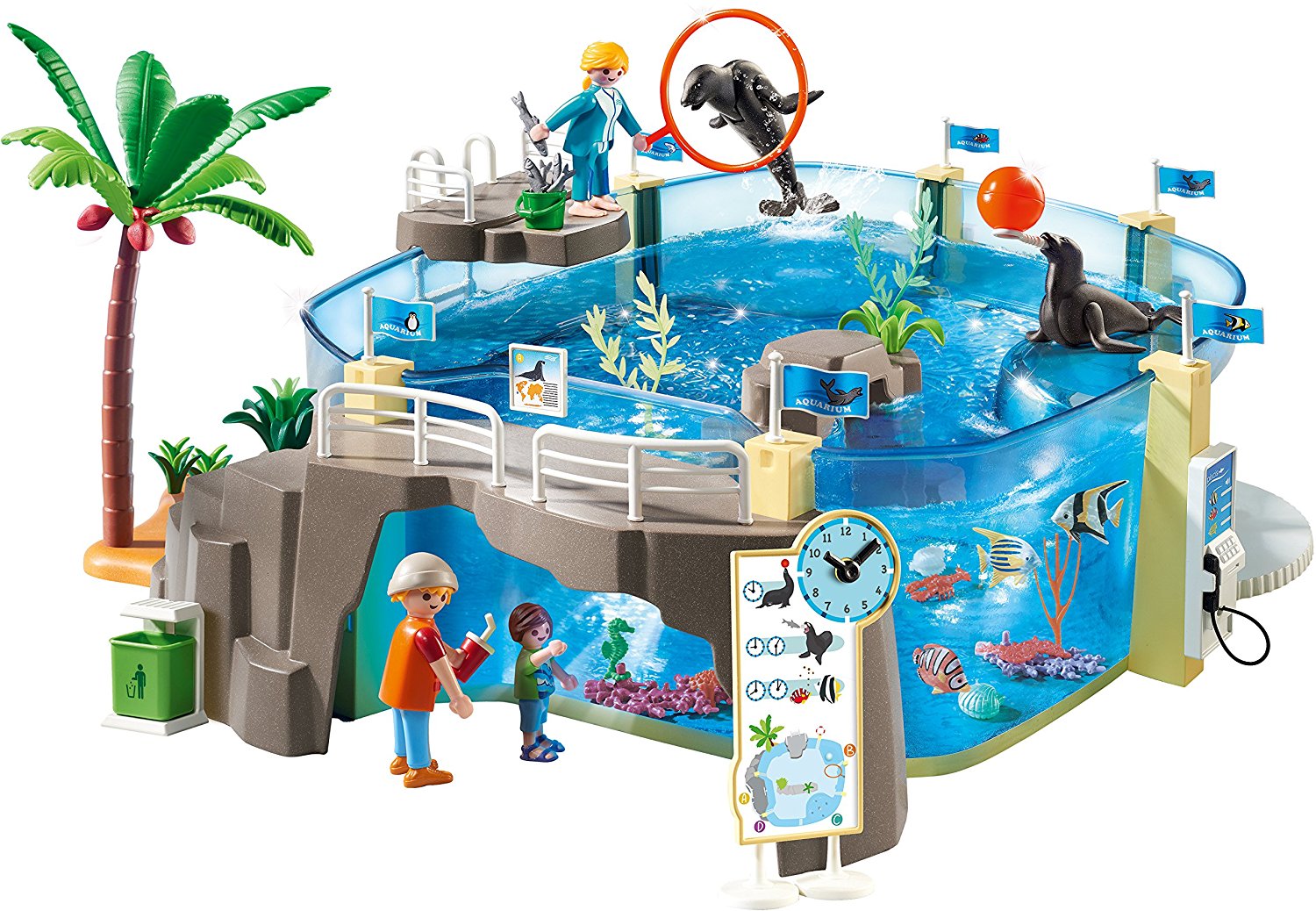 Playmobil aquarium toys