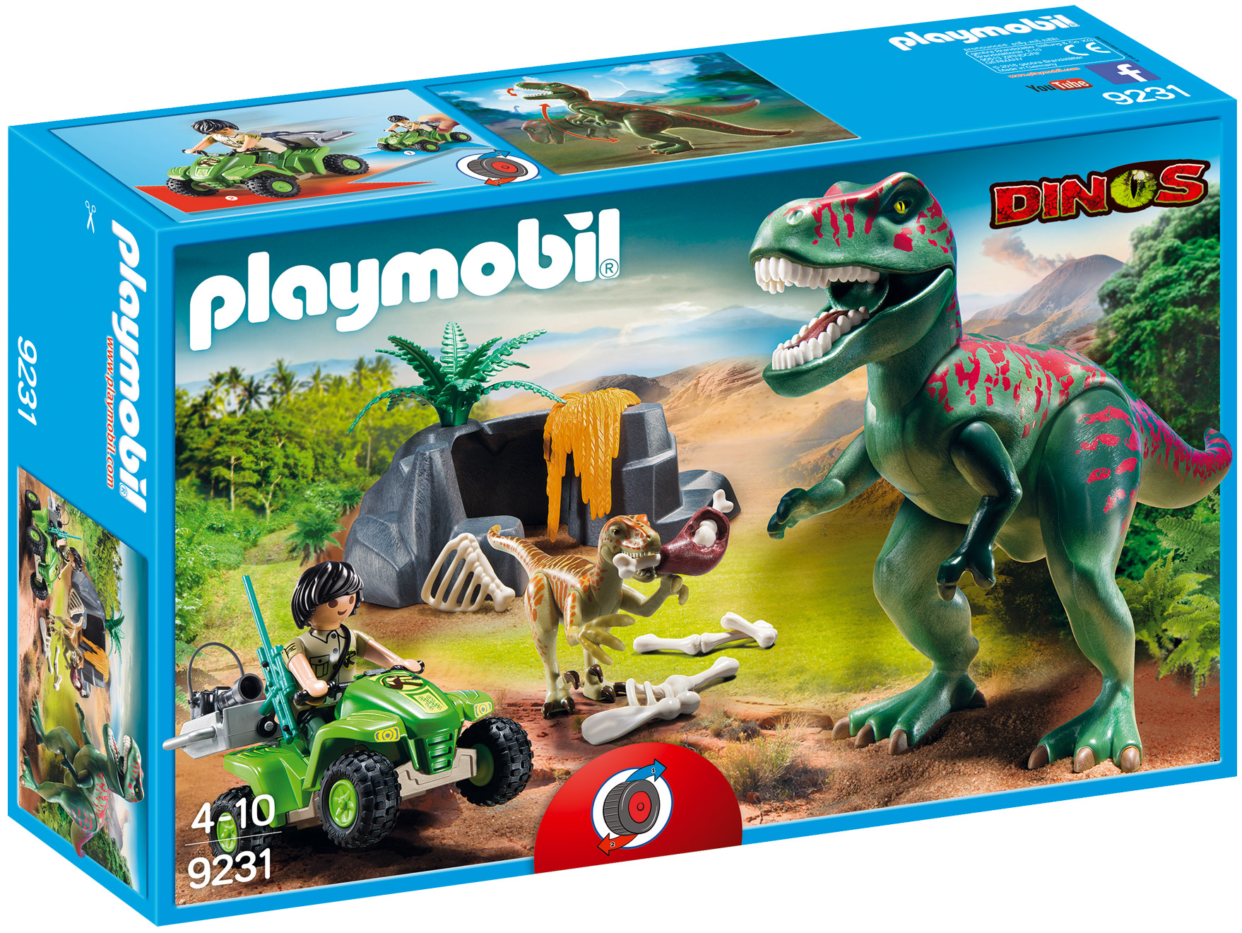 Playmobil dinosaure 9432