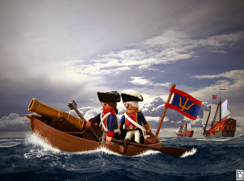 Bataille bateau pirate playmobil