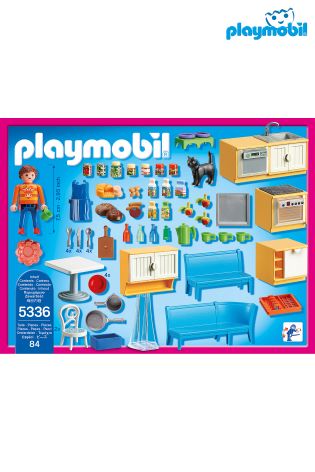 Playmobil dollhouse country kitchen
