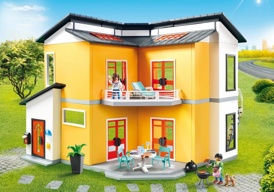 Playmobil maison moderne promotion