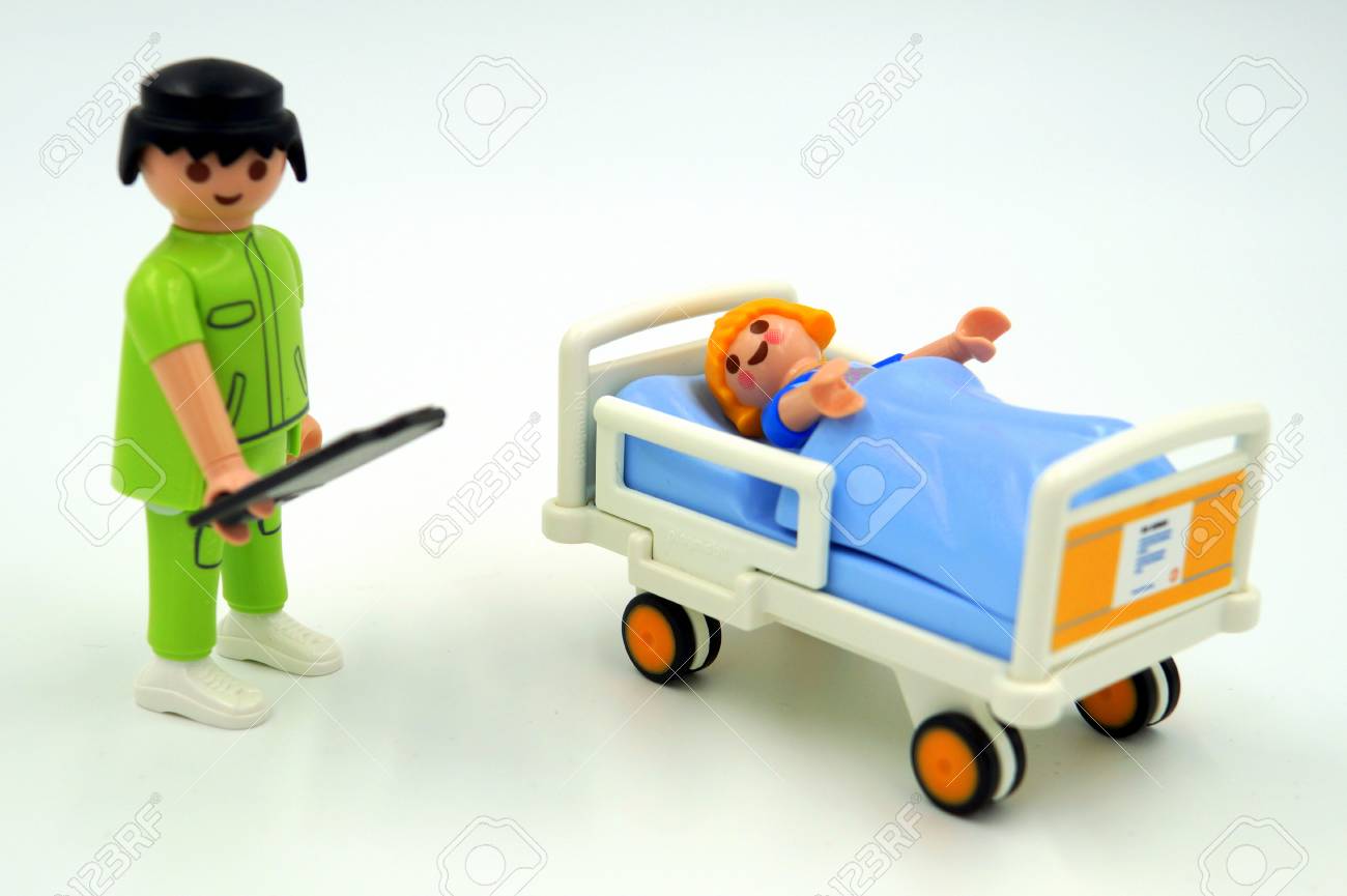 Playmobil lit d'hopital