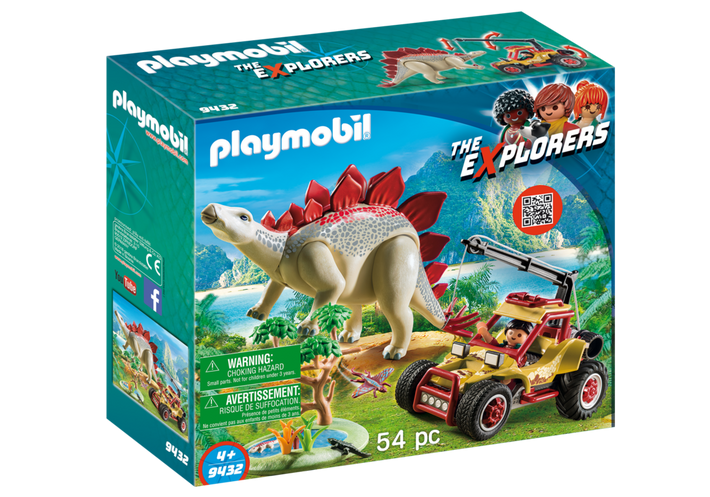 Playmobil explorers hidden temple with t-rex