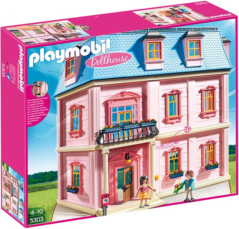 Maison moderne playmobil rue du commerce