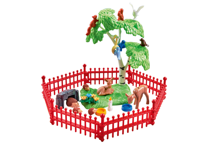 Playmobil wild animal enclosure