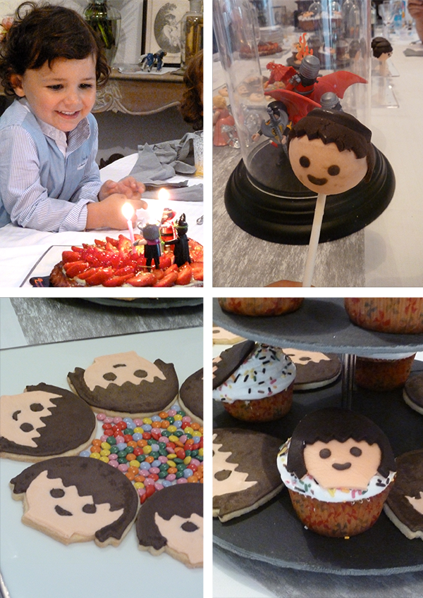 Anniversaire theme playmobil
