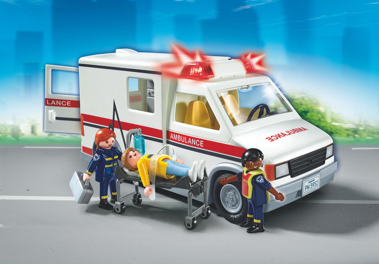 Playmobil ambulance français